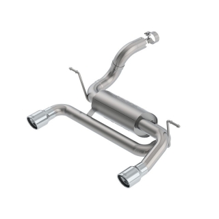 Borla | Axle-Back Exhaust ATAK - Wrangler JL 2.0L Turbo - Wrangler (4xe) / Wrangler (JL) 2.0T 2018-2023 BORLA Axle-Back Exhausts