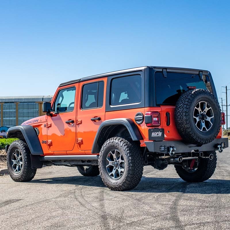 Borla | Axle-Back Exhaust ATAK - Wrangler JL 2.0L Turbo - 2018-2020 BORLA Axle-Back Exhausts