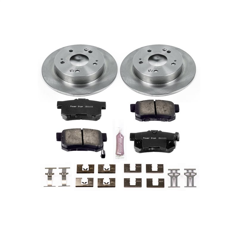 PowerStop | Disc Brake Pad & Rotor Kit - Rear - ILX / Civic / Prelude 1997-2015 PowerStop Brake Kits