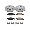 PowerStop | Disc Brake Pad & Rotor Kit - Mustang 3.8L / 3.9L / 4.6L 1999-2004 PowerStop Ensemble de freins