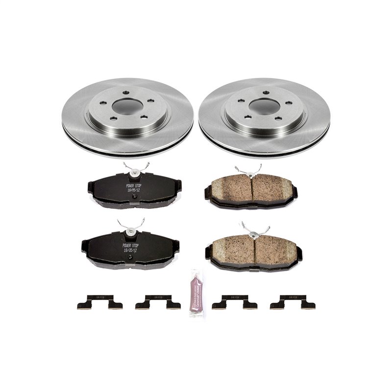 PowerStop | Disc Brake Pad & Rotor Kit - Rear - Mustang 4.0L / 4.6L / 5.4L 2005-2011 PowerStop Brake Kits