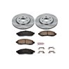 PowerStop | Disc Brake Pad & Rotor Kit - Front - Frontier / Pathfinder / Xterra / Equator 2.5L / 4.0L 2005-2018 PowerStop Bra...