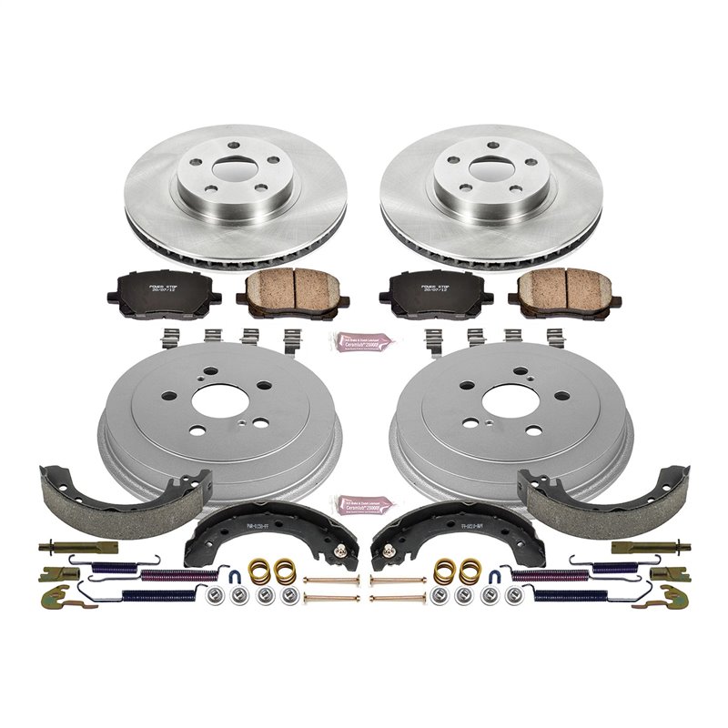 PowerStop | Complete Vehicle Disc/Drum Brake Kit - Corolla 1.8L 2008-2008 PowerStop Ensemble de freins
