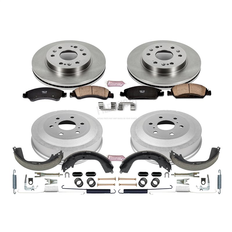PowerStop | Complete Vehicle Disc/Drum Brake Kit - Front & Rear - Silverado / Sierra 1500 / 2009-2013 PowerStop Brake Kits