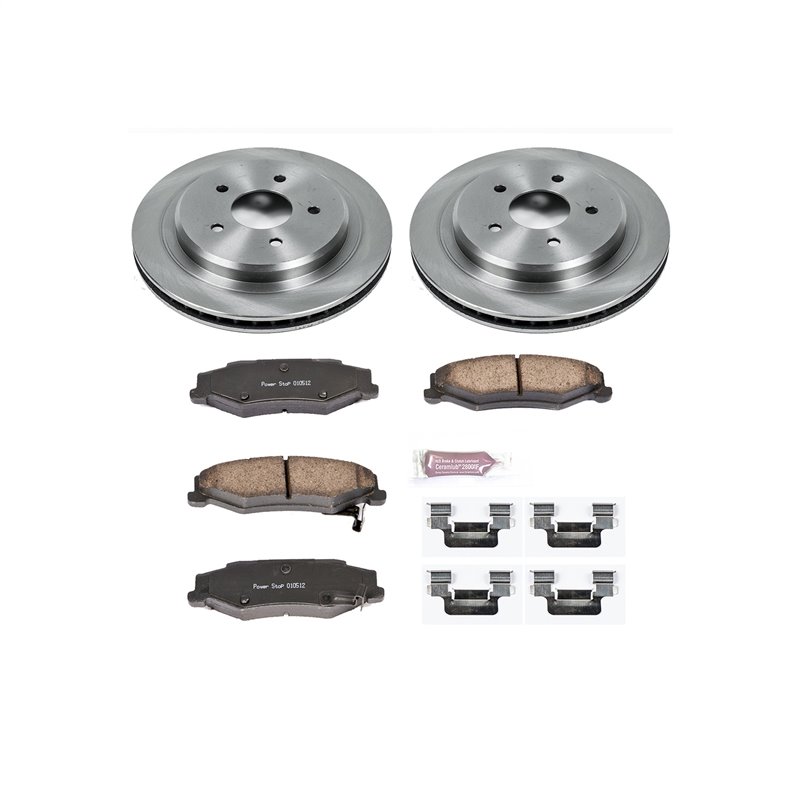 PowerStop | Disc Brake Pad & Rotor Kit - Rear - XLR / Corvette 1997-2013 PowerStop Brake Kits