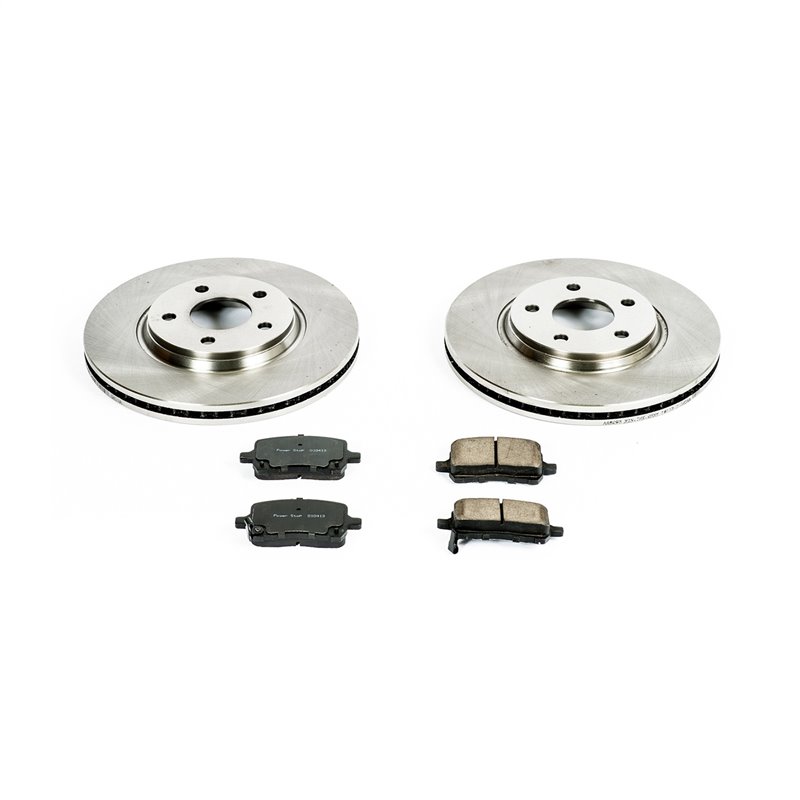 PowerStop | Disc Brake Pad & Rotor Kit - Cobalt / HHR / Malibu 2005-2010 PowerStop Ensemble de freins