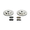 PowerStop | Disc Brake Pad & Rotor Kit - Cobalt / HHR / Malibu 2005-2010 PowerStop Ensemble de freins