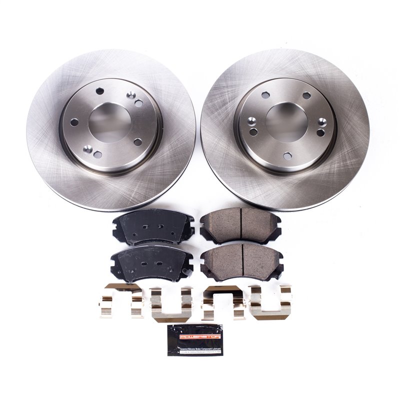 PowerStop | Disc Brake Pad & Rotor Kit - Hyundai / Kia 2003-2013 PowerStop Ensemble de freins