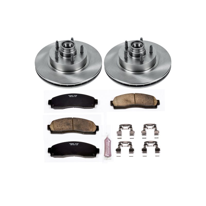 PowerStop | Disc Brake Pad & Rotor Kit - Front - Ranger / B2300 / B3000 / B4000 2003-2009 PowerStop Brake Kits