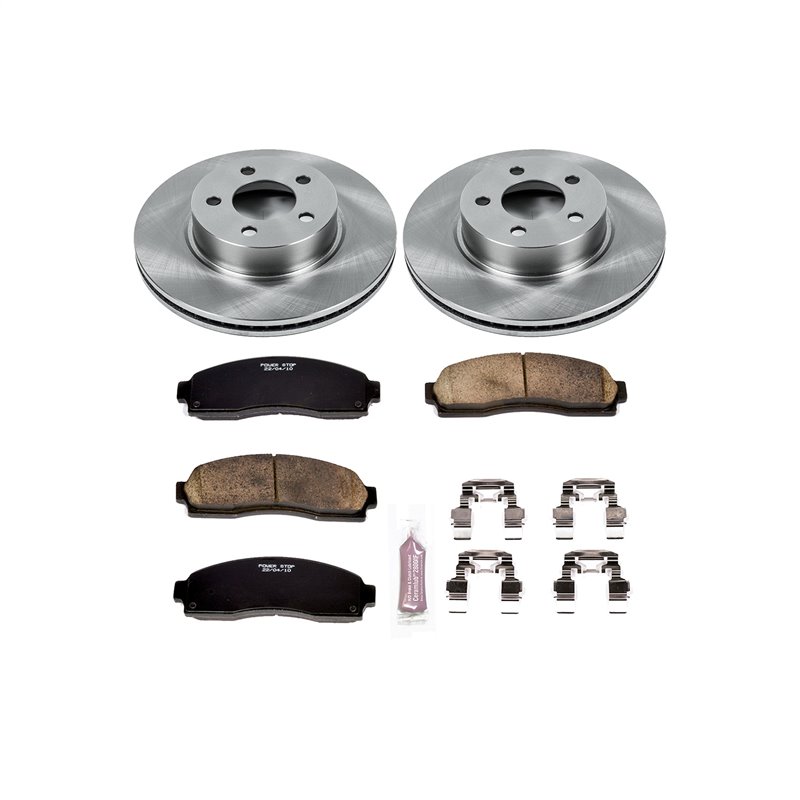 PowerStop | Disc Brake Pad & Rotor Kit - Ranger 2.3L / 3.0L / 4.0L 2003-2011 PowerStop Ensemble de freins