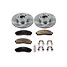 PowerStop | Disc Brake Pad & Rotor Kit - Ranger 2.3L / 3.0L / 4.0L 2003-2011 PowerStop Ensemble de freins