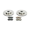 PowerStop | Disc Brake Pad & Rotor Kit - Front - Ford / Lincoln / Mazda / Mercury 2006-2013 PowerStop Brake Kits