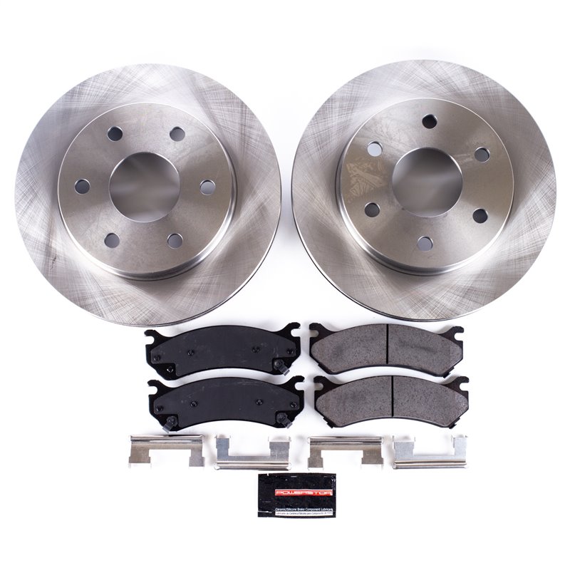 PowerStop | Disc Brake Pad & Rotor Kit - Silverado / Sierra 1500 2000-2006 PowerStop Ensemble de freins