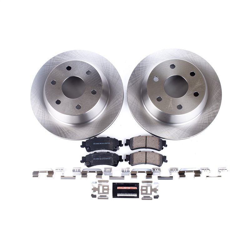 PowerStop | Disc Brake Pad & Rotor Kit - Rear - Chevrolet / GMC 2000-2007 PowerStop Brake Kits