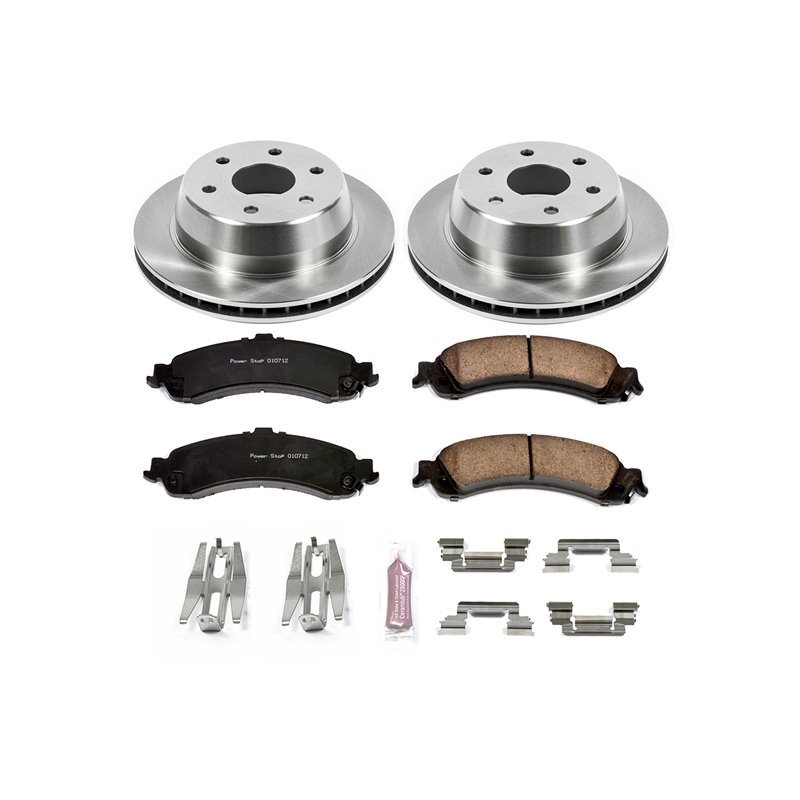 PowerStop | Disc Brake Pad & Rotor Kit - Rear - Cadillac / Chevrolet / GMC 2000-2007 PowerStop Brake Kits