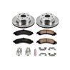 PowerStop | Disc Brake Pad & Rotor Kit - Rear - Cadillac / Chevrolet / GMC 2000-2007 PowerStop Brake Kits