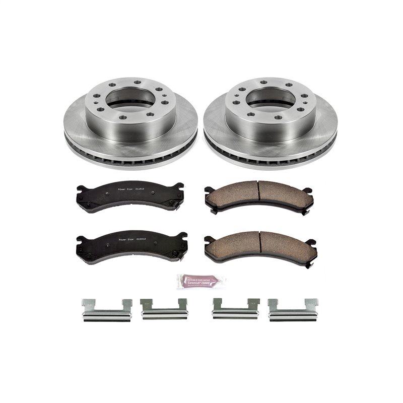 PowerStop | Disc Brake Pad & Rotor Kit - Front - Chevrolet / GMC 2001-2010 PowerStop Brake Kits