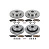PowerStop | Disc Brake Pad & Rotor Kit - Durango / 1500 / Classic 2006-2019 PowerStop Ensemble de freins