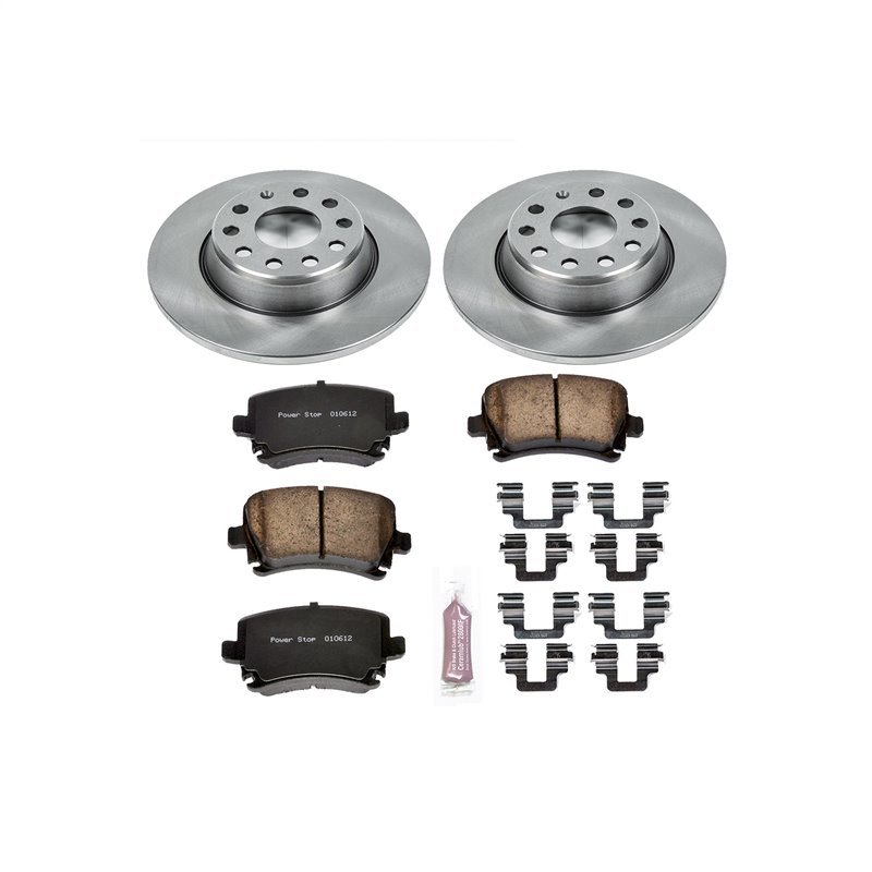PowerStop | Disc Brake Pad & Rotor Kit - Audi / Volkswagen 2006-2010 PowerStop Ensemble de freins