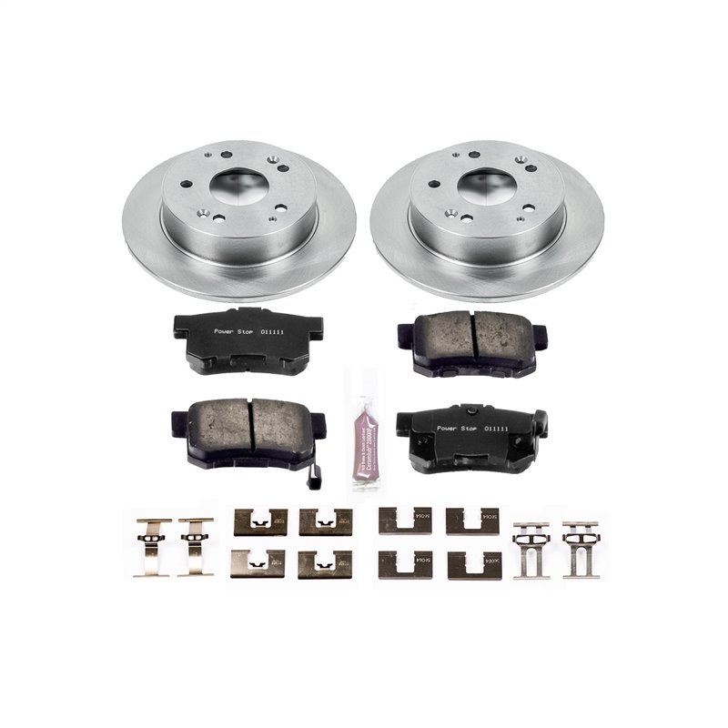 PowerStop | Disc Brake Pad & Rotor Kit - Integra / RSX / Civic 1.8L / 2.0L / 1.7L 1997-2006 PowerStop Ensemble de freins