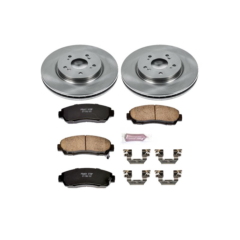 PowerStop | Disc Brake Pad & Rotor Kit - RDX / Accord Crosstour / CR-V 2.3T / 3.5L / 2.4L 2007-2012 PowerStop Ensemble de freins