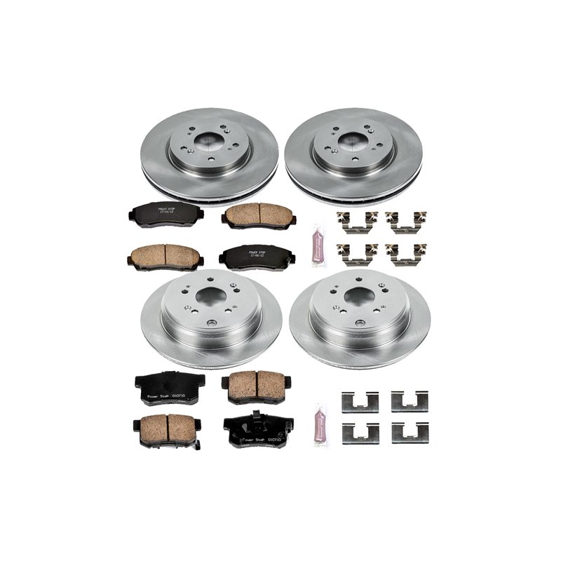PowerStop | Disc Brake Pad & Rotor Kit - RDX / CR-V 2.3T / 2.4L 2008-2012 PowerStop Ensemble de freins