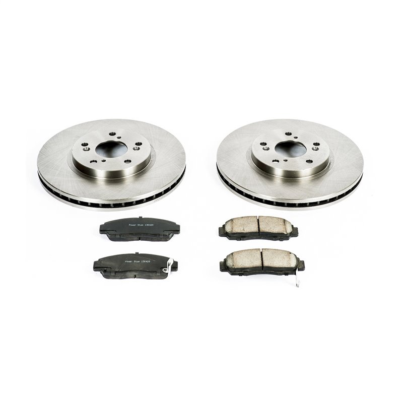 PowerStop | Disc Brake Pad & Rotor Kit - TL / TSX / Accord 2004-2011 PowerStop Ensemble de freins