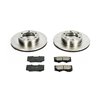 PowerStop | Disc Brake Pad & Rotor Kit - Front - Sequoia / Tundra Base 2000-2007 PowerStop Brake Kits