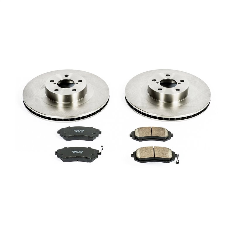 PowerStop | Disc Brake Pad & Rotor Kit - Forester / Legacy / Outback / WRX 2003-2008 PowerStop Ensemble de freins