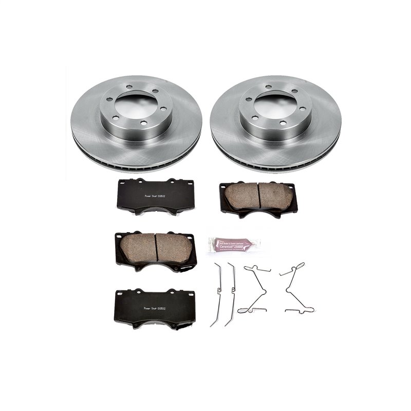 PowerStop | Disc Brake Pad & Rotor Kit - 4Runner 4.0L / 4.7L 2003-2009 PowerStop Ensemble de freins