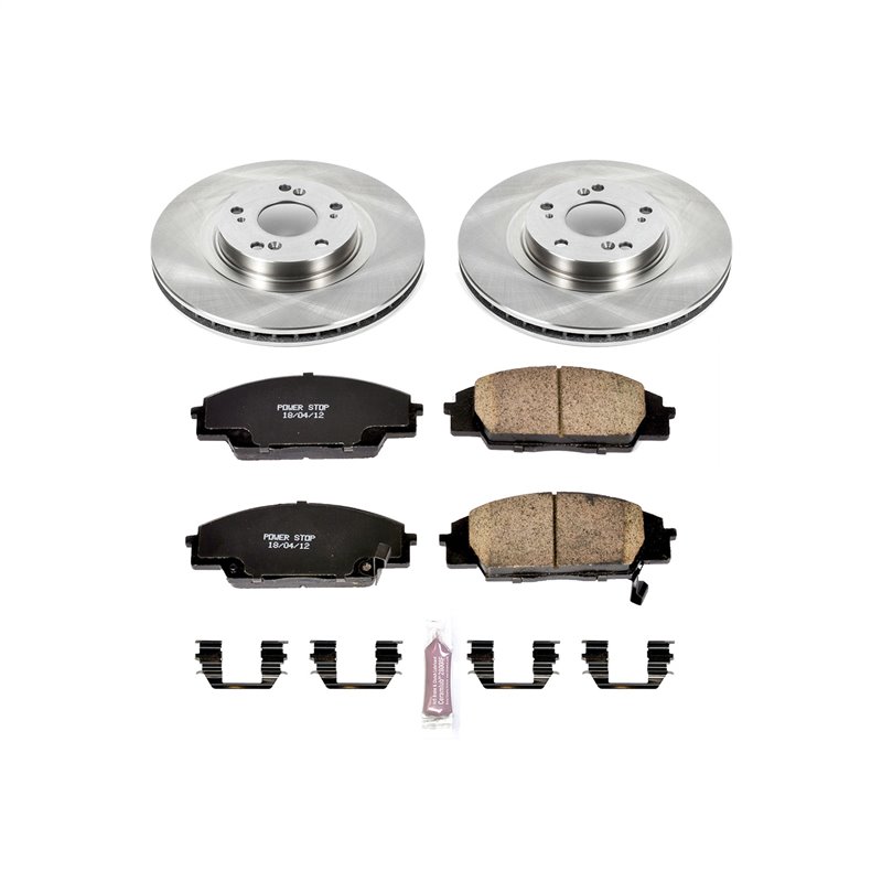 PowerStop | Disc Brake Pad & Rotor Kit - RSX / Civic 2.0L 2002-2011 PowerStop Ensemble de freins