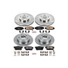 PowerStop | Disc Brake Pad & Rotor Kit - Civic MUGEN Si / Si 2.0L 2006-2011 PowerStop Ensemble de freins
