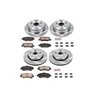 PowerStop | Disc Brake Pad & Rotor Kit - Wrangler (JK) 3.8L / 3.6L 2007-2018 PowerStop Ensemble de freins
