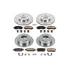 PowerStop | Disc Brake Pad & Rotor Kit - Chrysler / Dodge / Jeep / Mitsubishi 2007-2017 PowerStop Ensemble de freins