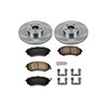 PowerStop | Disc Brake Pad & Rotor Kit - Subaru 2.5L / 2.5T / 3.0L 2005-2012 PowerStop Ensemble de freins