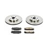 PowerStop | Disc Brake Pad & Rotor Kit - Avalon / Camry 3.5L / 2.5L / 2.4L 2008-2018 PowerStop Ensemble de freins