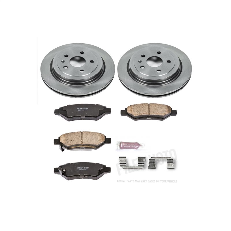 PowerStop | Disc Brake Pad & Rotor Kit - Camaro LS / LT 3.6L 2010-2015 PowerStop Ensemble de freins