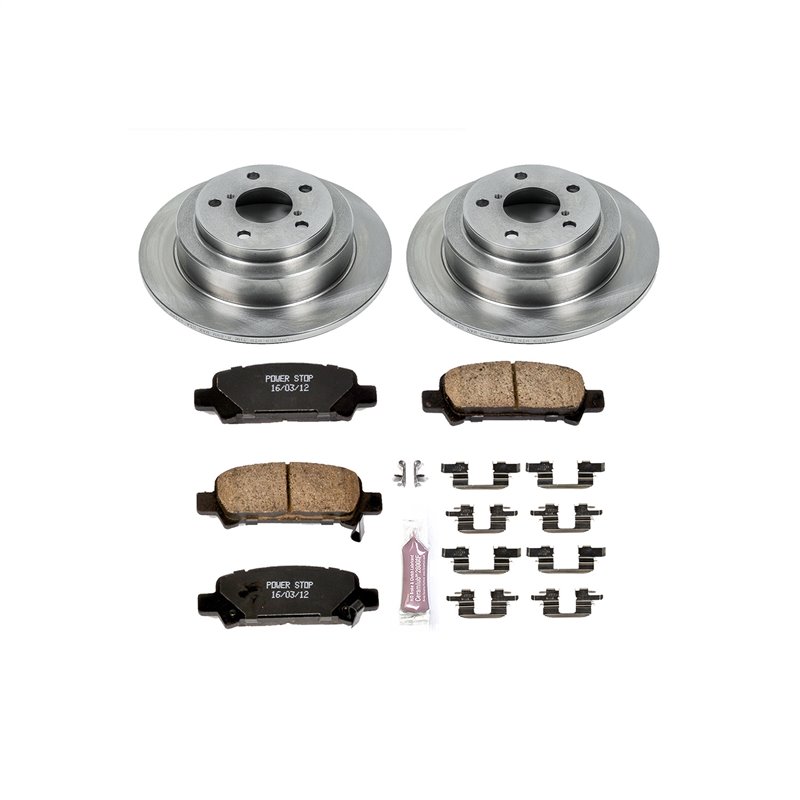 PowerStop | Disc Brake Pad & Rotor Kit - WRX 2.0T 2002-2003 PowerStop Ensemble de freins