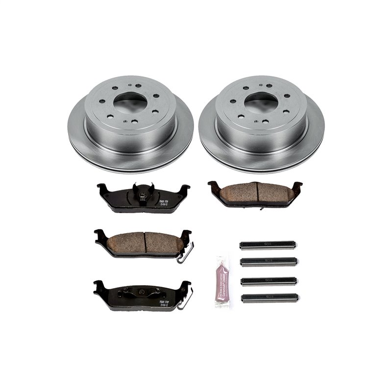 PowerStop | Disc Brake Pad & Rotor Kit - Rear - F-150 / Mark LT Base 2004-2011 PowerStop Brake Kits