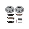 PowerStop | Disc Brake Pad & Rotor Kit - Rear - F-150 / Mark LT Base 2004-2011 PowerStop Brake Kits