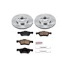 PowerStop | Disc Brake Pad & Rotor Kit - Front - Escape / Tribute / Mariner 2005-2011 PowerStop Brake Kits