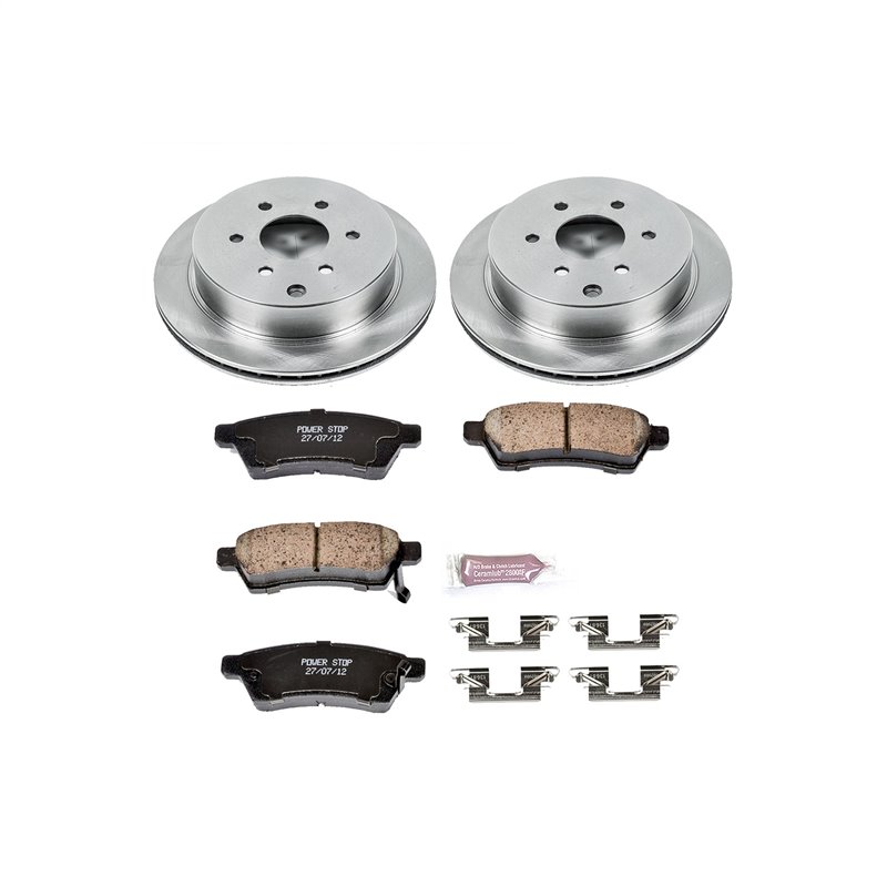 PowerStop | Disc Brake Pad & Rotor Kit - Xterra 4.0L 2012-2015 PowerStop Ensemble de freins
