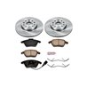 PowerStop | Disc Brake Pad & Rotor Kit - Front - Audi / Volkswagen 2005-2019 PowerStop Brake Kits