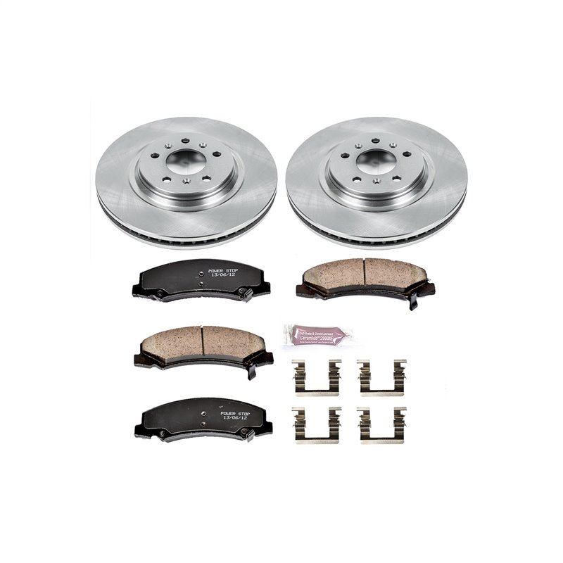 PowerStop | Disc Brake Pad & Rotor Kit - Front - Buick / Cadillac / Chevrolet 2006-2016 PowerStop Brake Kits