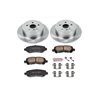 PowerStop | Disc Brake Pad & Rotor Kit - Highlander 2.7L / 3.5L / 3.3L 2008-2013 PowerStop Ensemble de freins