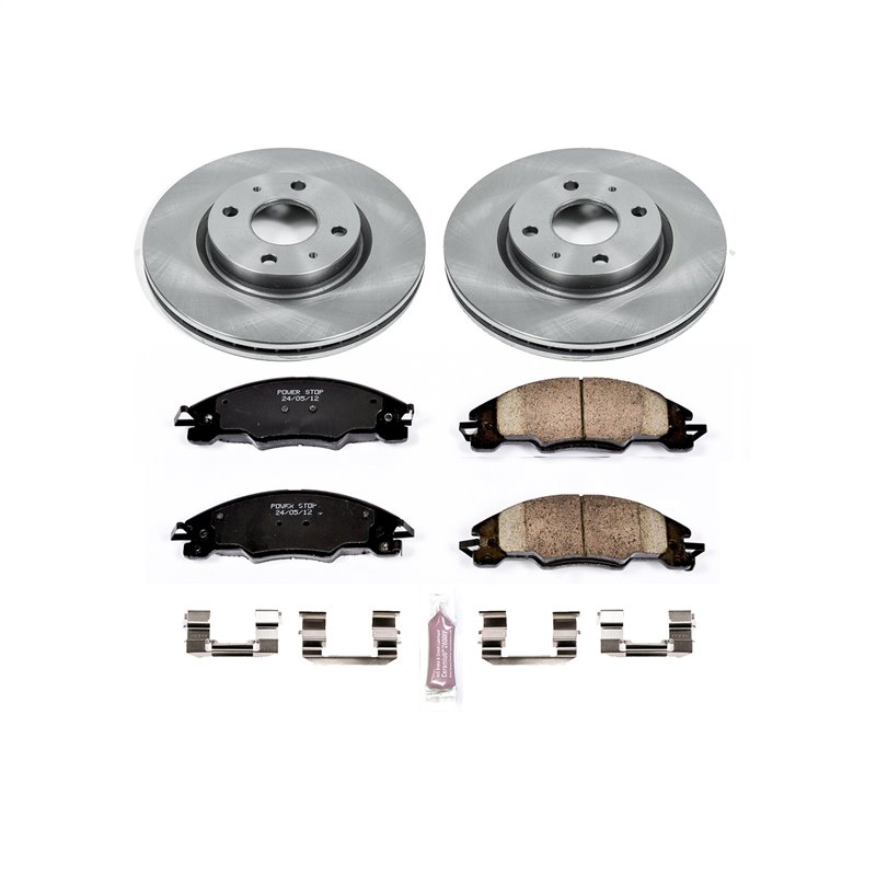 PowerStop | Disc Brake Pad & Rotor Kit - Focus 2.0L / 2.5T 2008-2011 PowerStop Ensemble de freins