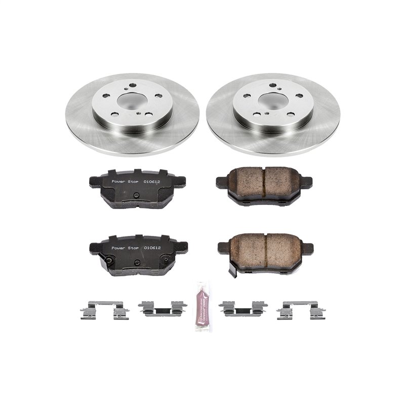 PowerStop | Disc Brake Pad & Rotor Kit - Matrix 2.4L 2009-2013 PowerStop Ensemble de freins