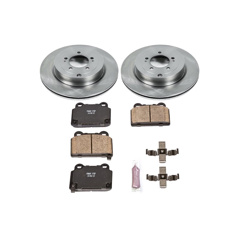 PowerStop | Disc Brake Pad & Rotor Kit - Lancer 2.0T 2008-2015 PowerStop Ensemble de freins