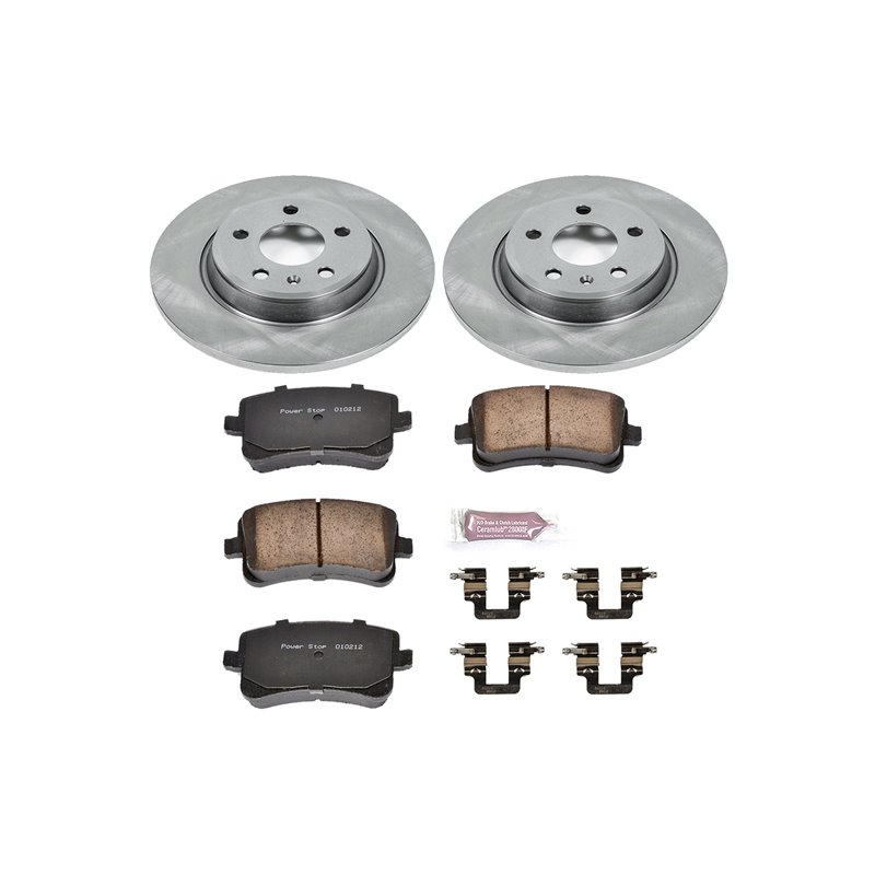 PowerStop | Disc Brake Pad & Rotor Kit - A4 / A4 Quattro / A5 Quattro / Q5 2008-2017 PowerStop Ensemble de freins