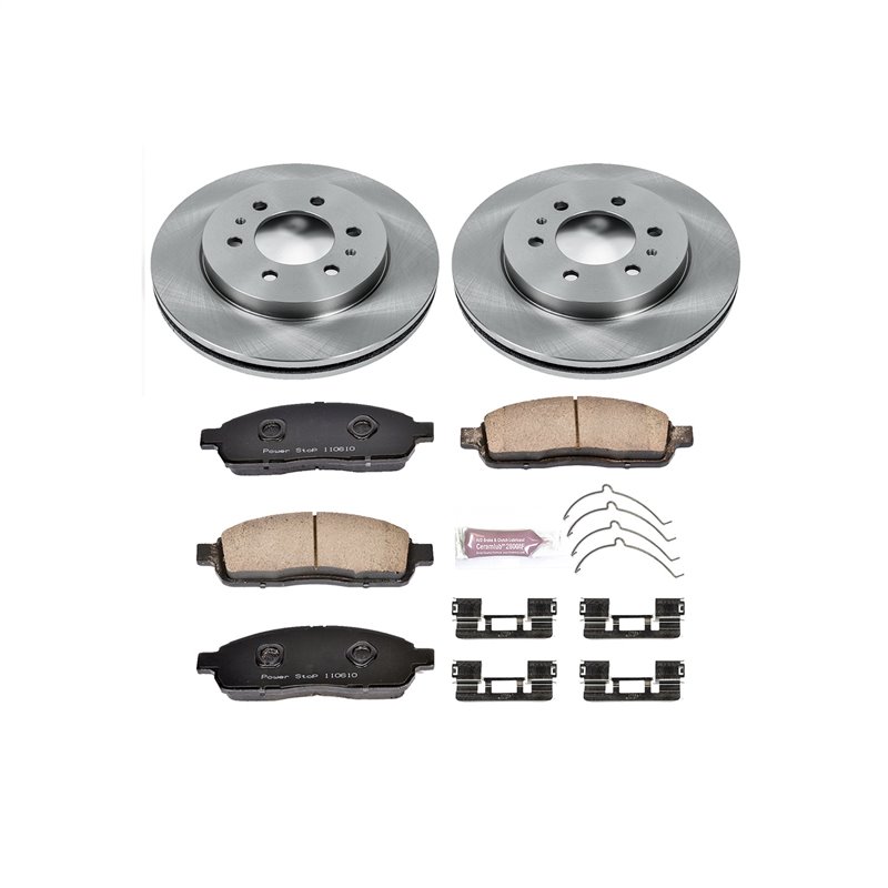 PowerStop | Disc Brake Pad & Rotor Kit - F-150 4.2L / 4.6L / 5.4L 2009-2009 PowerStop Ensemble de freins
